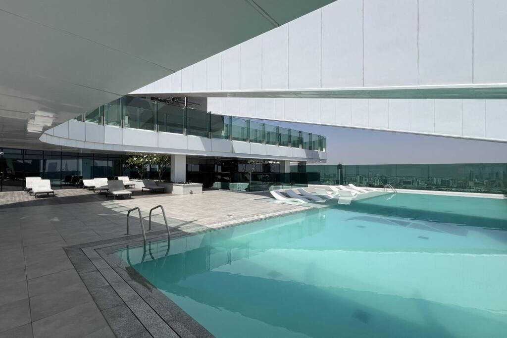 두바이 Chic 2 Bed Near Trade Centre With 5 Star Amenities 아파트 외부 사진